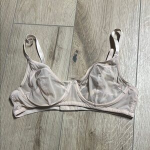 Blush Sheer Nude underwire Bra